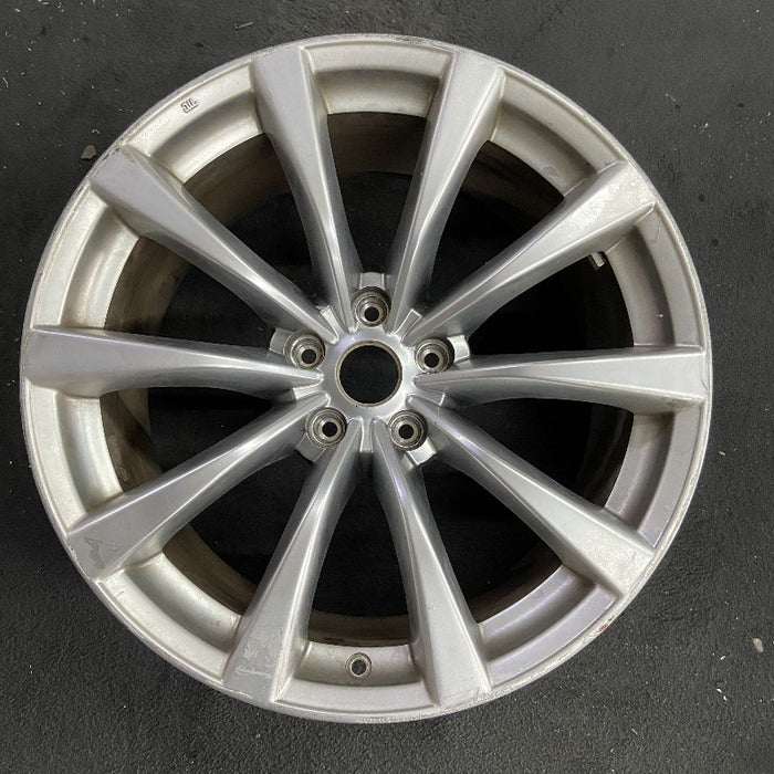 19" INFINITI G37 10 19x9 alloy rear 10 spoke Cpe Original OEM Wheel Rim