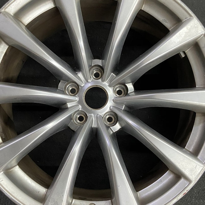 19" INFINITI G37 10 19x9 alloy rear 10 spoke Cpe Original OEM Wheel Rim