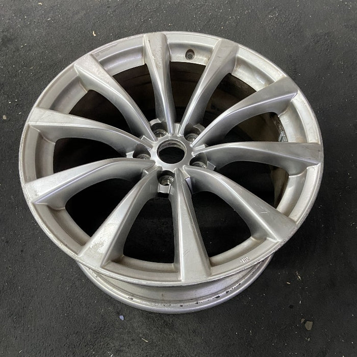 19" INFINITI G37 10 19x9 alloy rear 10 spoke Cpe Original OEM Wheel Rim