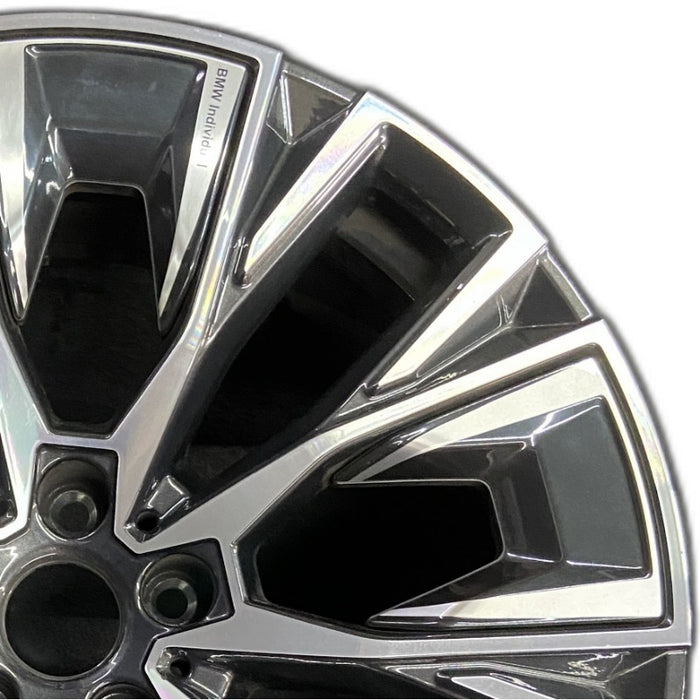 20" BMW 430i 22-24 20x8.5 multi-spoke removable inserts Original OEM Wheel Rim