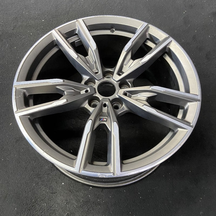 19" BMW 330i 20-22 19x8.5 5 spoke double spoke w/dimple inside spoke Original OEM Wheel Rim