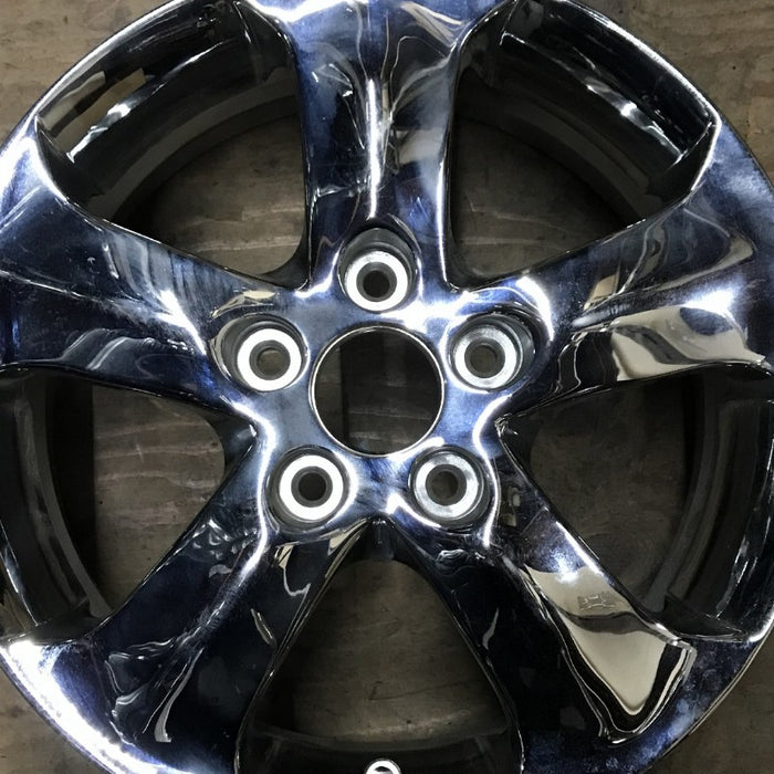 16" ELANTRA 09-10 16x6 alloy 5 spoke chrome Original OEM Wheel Rim
