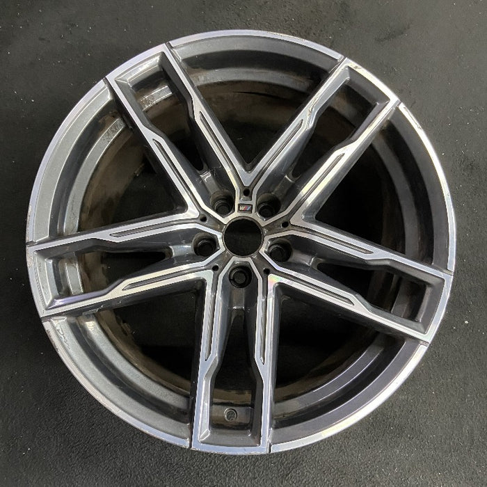 20" BMW M5 21-23 20x10.5 5 double spoke machined face Original OEM Wheel Rim