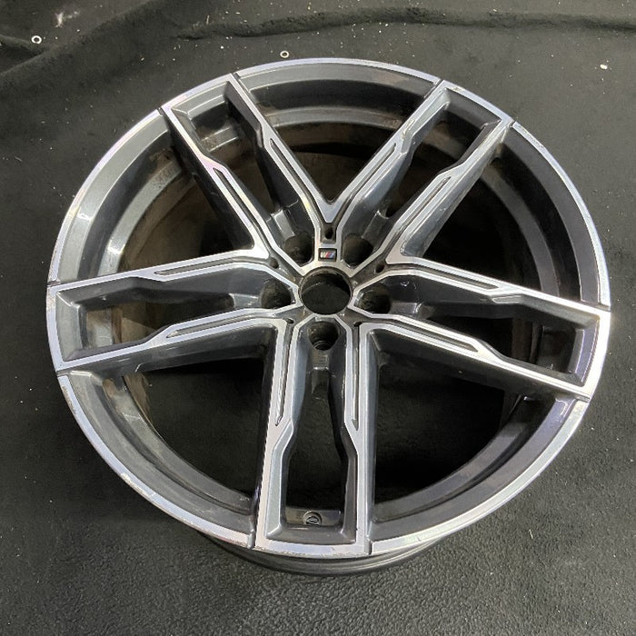 20" BMW M5 21-23 20x10.5 5 double spoke machined face Original OEM Wheel Rim