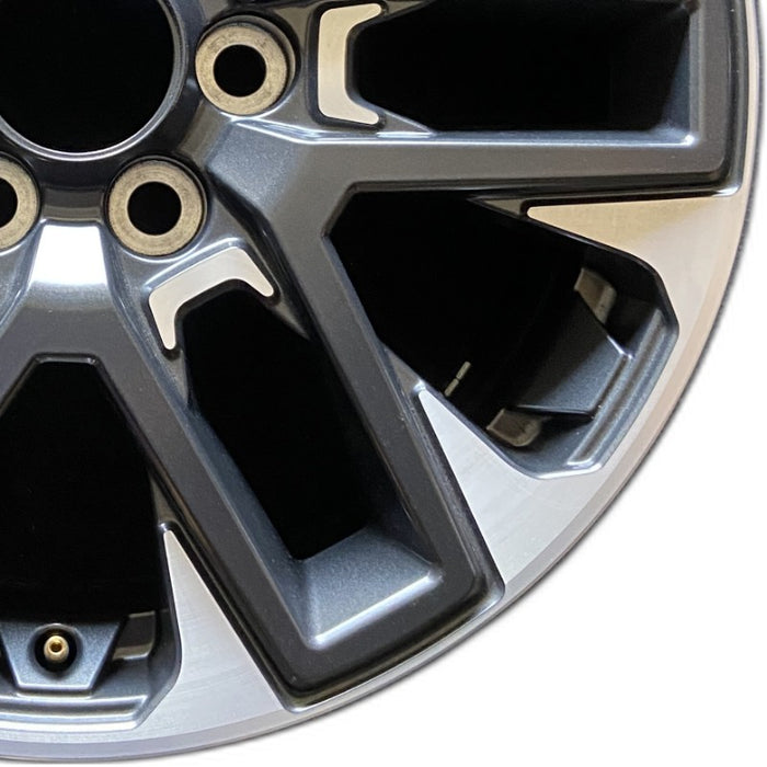 20" SEQUOIA 23-24 20x8 open spoke 6 spoke machined face with black pockets Original OEM Wheel Rim