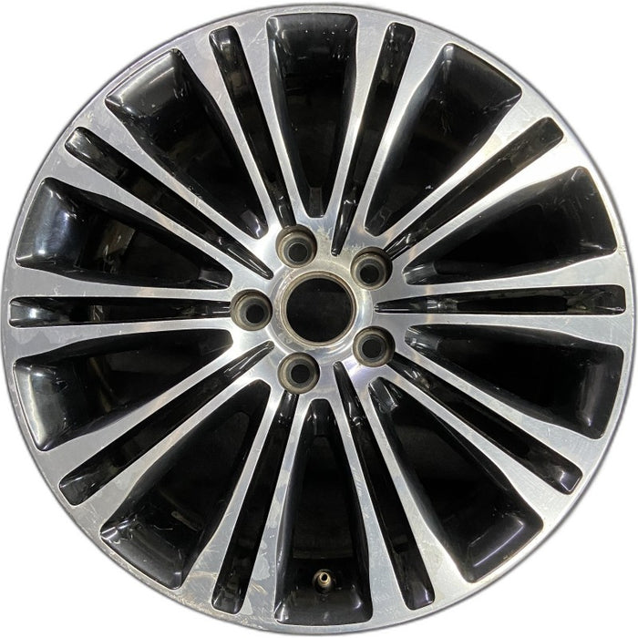 19" 300 11-12 19x7.5 alloy 20 spoke pockets black Original OEM Wheel Rim