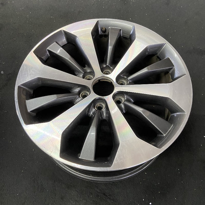 20" FORD F150 PICKUP 17 20x8-1/2 12 spoke machined face flash gray  pockets Original OEM Wheel Rim