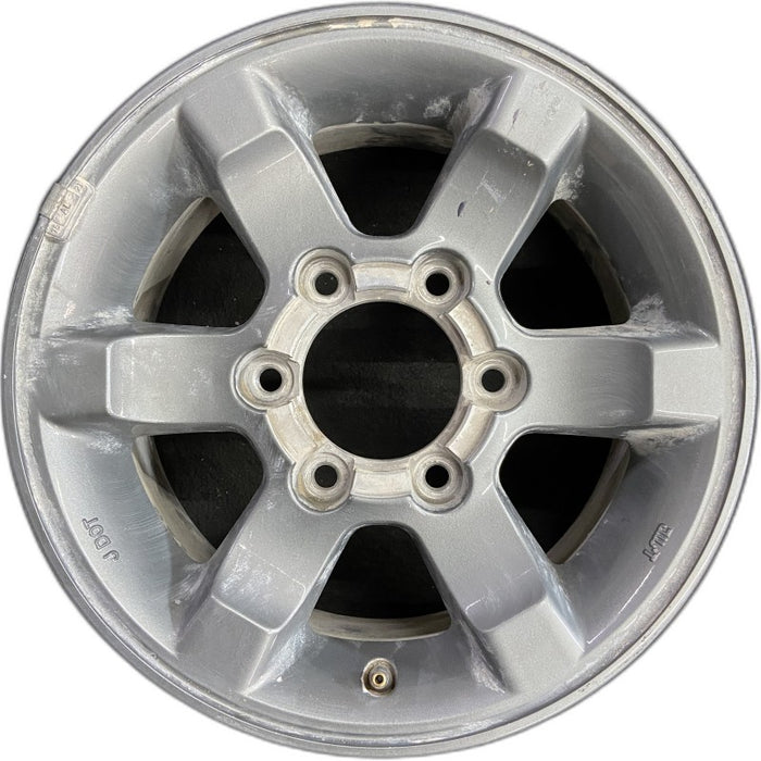 15" FRONTIER 01-04 15x7 alloy 6 spoke arched flat spokes charcoal finish Original OEM Wheel Rim