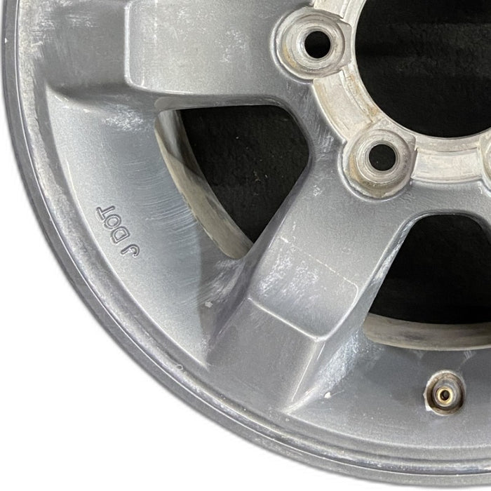 15" FRONTIER 01-04 15x7 alloy 6 spoke arched flat spokes charcoal finish Original OEM Wheel Rim