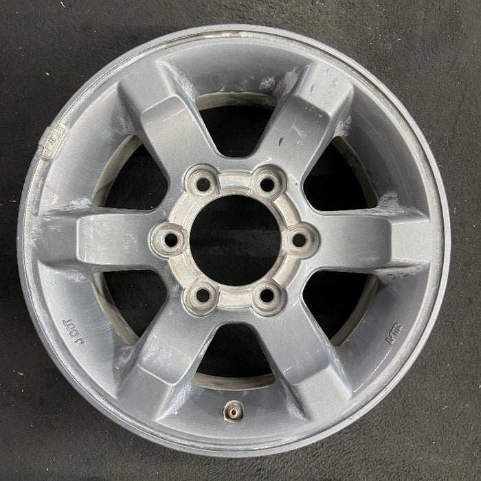 15" FRONTIER 01-04 15x7 alloy 6 spoke arched flat spokes charcoal finish Original OEM Wheel Rim