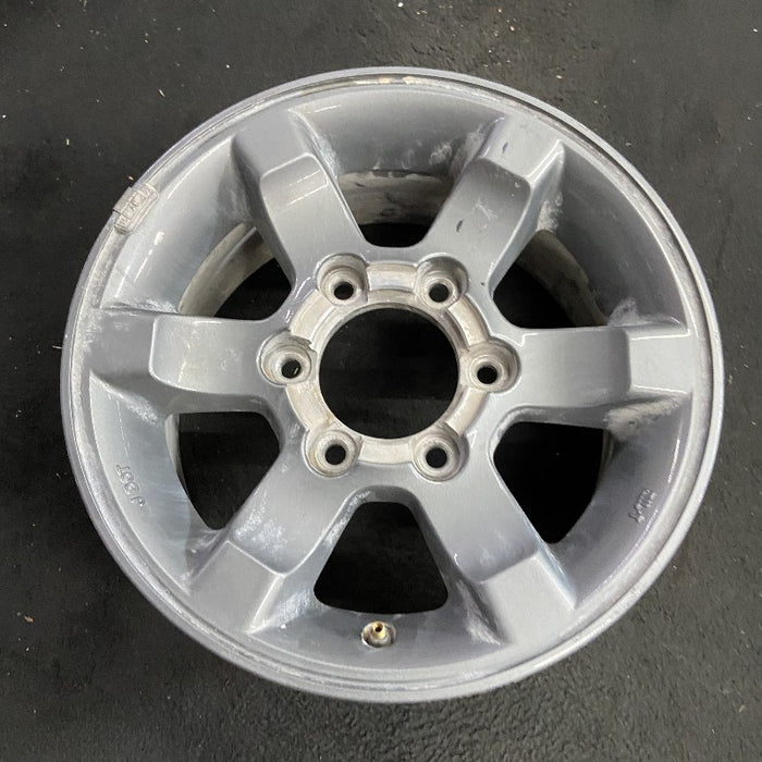 15" FRONTIER 01-04 15x7 alloy 6 spoke arched flat spokes charcoal finish Original OEM Wheel Rim