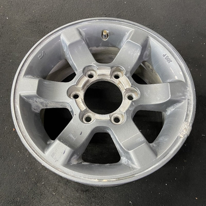 15" FRONTIER 01-04 15x7 alloy 6 spoke arched flat spokes charcoal finish Original OEM Wheel Rim