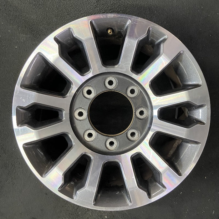 18" FORD F250SD PICKUP 20 18x8 aluminum 12 spoke split spokes machined face Original OEM Wheel Rim