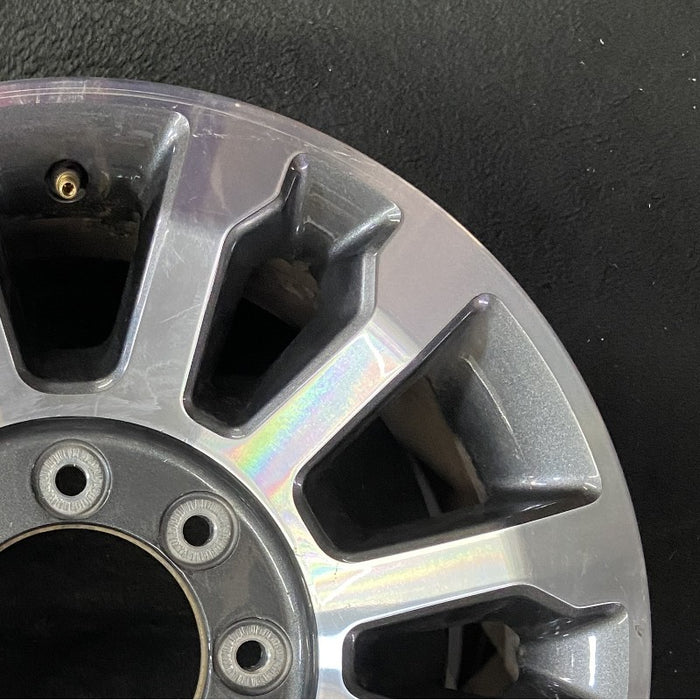 18" FORD F250SD PICKUP 20 18x8 aluminum 12 spoke split spokes machined face Original OEM Wheel Rim