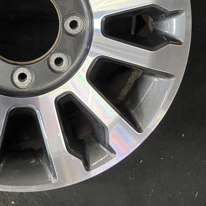 18" FORD F250SD PICKUP 20 18x8 aluminum 12 spoke split spokes machined face Original OEM Wheel Rim