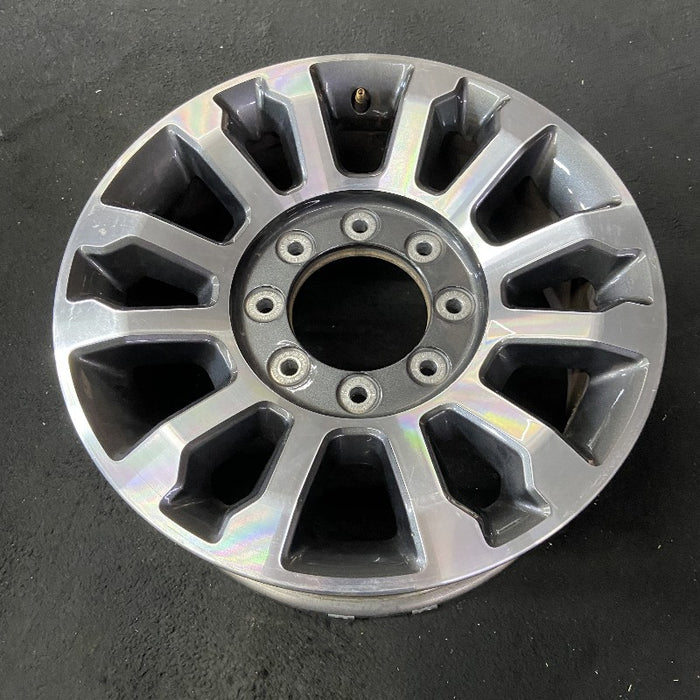 18" FORD F250SD PICKUP 20 18x8 aluminum 12 spoke split spokes machined face Original OEM Wheel Rim