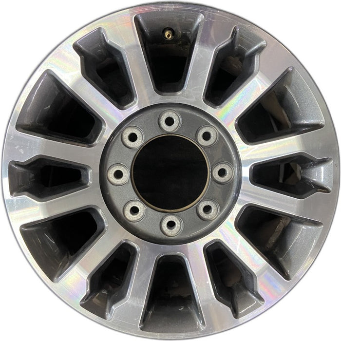 18" FORD F250SD PICKUP 20 18x8 aluminum 12 spoke split spokes machined face Original OEM Wheel Rim
