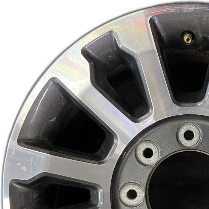18" FORD F250SD PICKUP 20 18x8 aluminum 12 spoke split spokes machined face Original OEM Wheel Rim