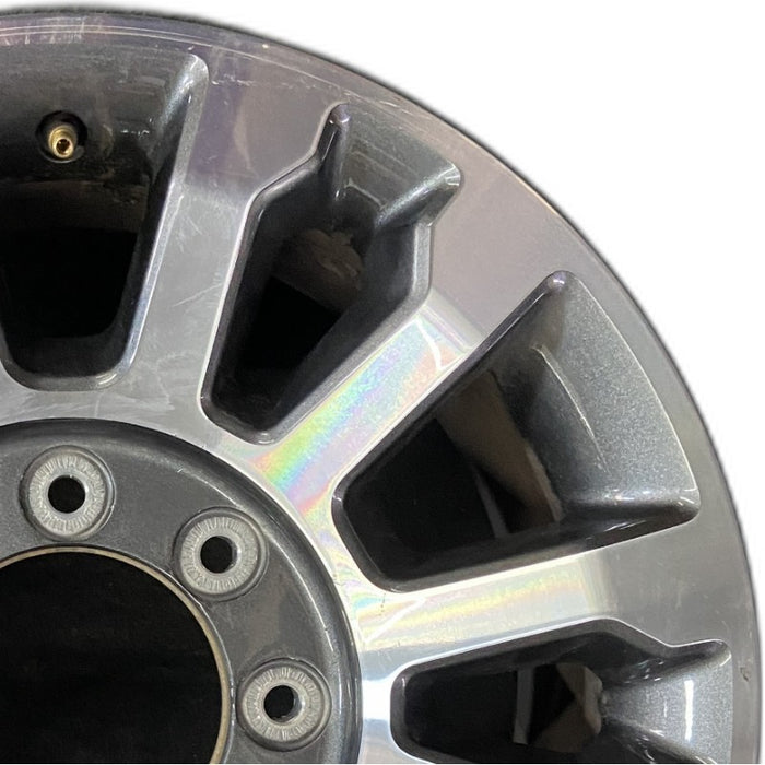 18" FORD F250SD PICKUP 20 18x8 aluminum 12 spoke split spokes machined face Original OEM Wheel Rim