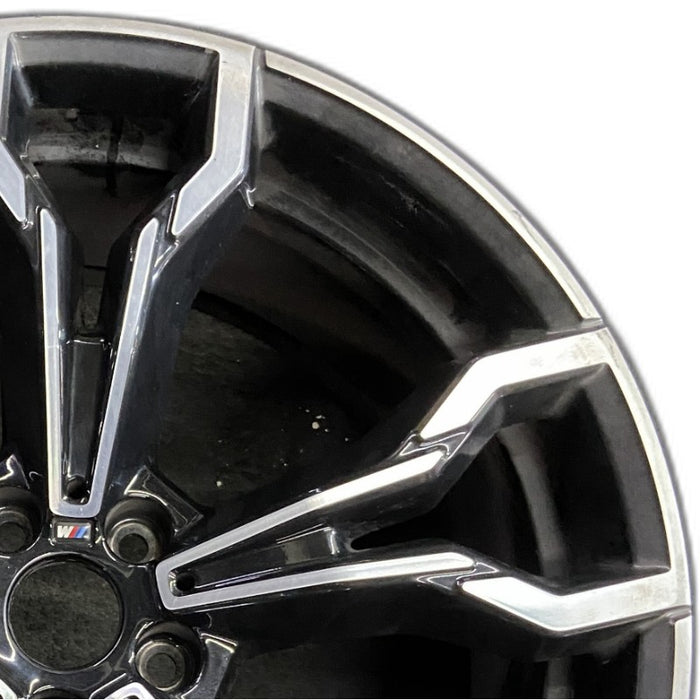 21" X3M 20-21 21x10 5 spoke Y spoke machined black Original OEM Wheel Rim