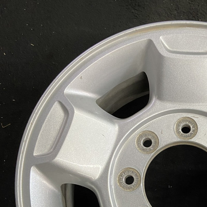 17" FORD F250SD PICKUP 10-12 17x7.5 SRW TPMS 5 spoke alloy indented spoke ends Original OEM Wheel Rim