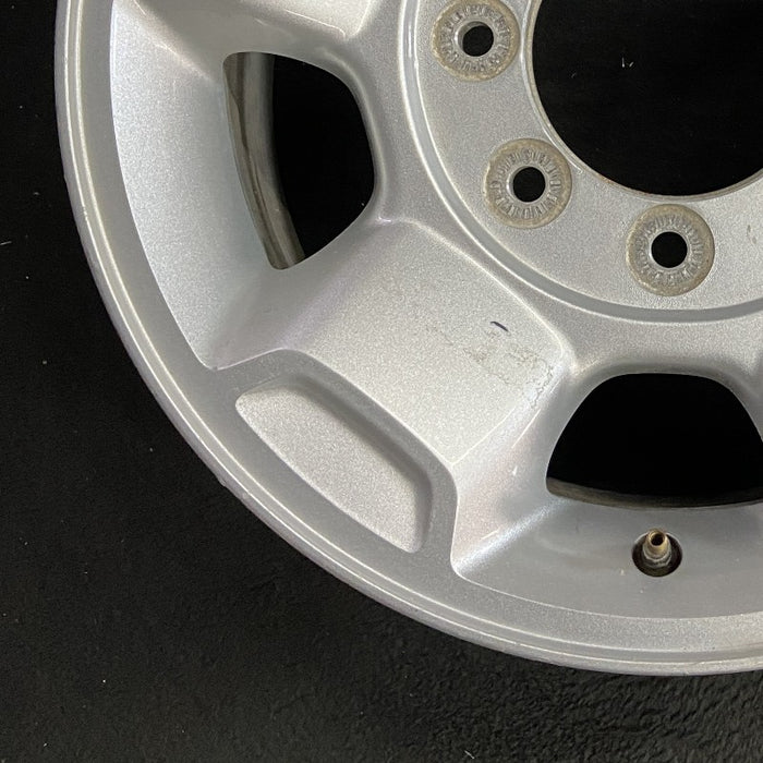 17" FORD F250SD PICKUP 10-12 17x7.5 SRW TPMS 5 spoke alloy indented spoke ends Original OEM Wheel Rim