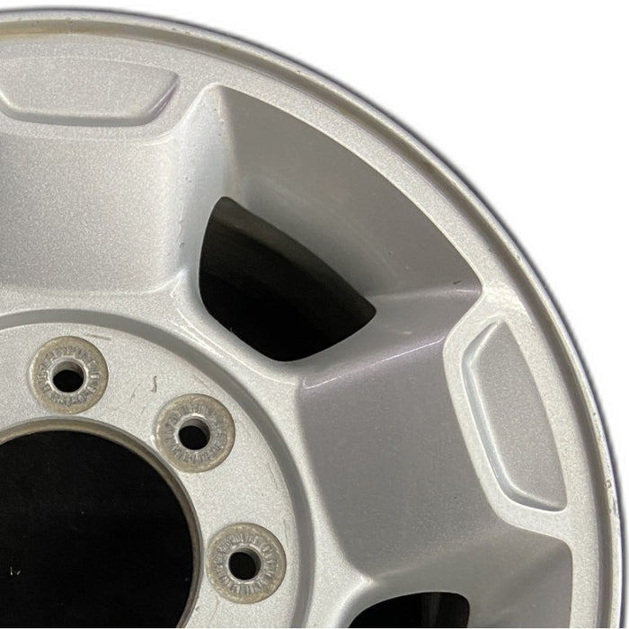17" FORD F250SD PICKUP 10-12 17x7.5 SRW TPMS 5 spoke alloy indented spoke ends Original OEM Wheel Rim