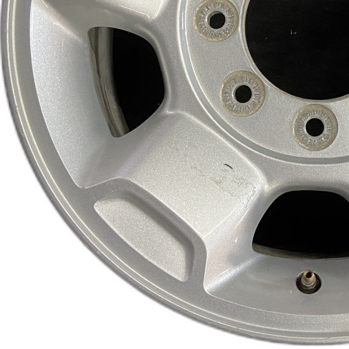 17" FORD F250SD PICKUP 10-12 17x7.5 SRW TPMS 5 spoke alloy indented spoke ends Original OEM Wheel Rim