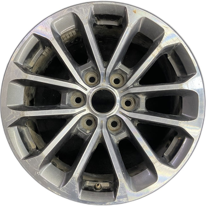 18" FORD F150 PICKUP 18-20 18x7.5 aluminum 12 spoke 6 split spoke machined machined spoke face Original OEM Wheel Rim