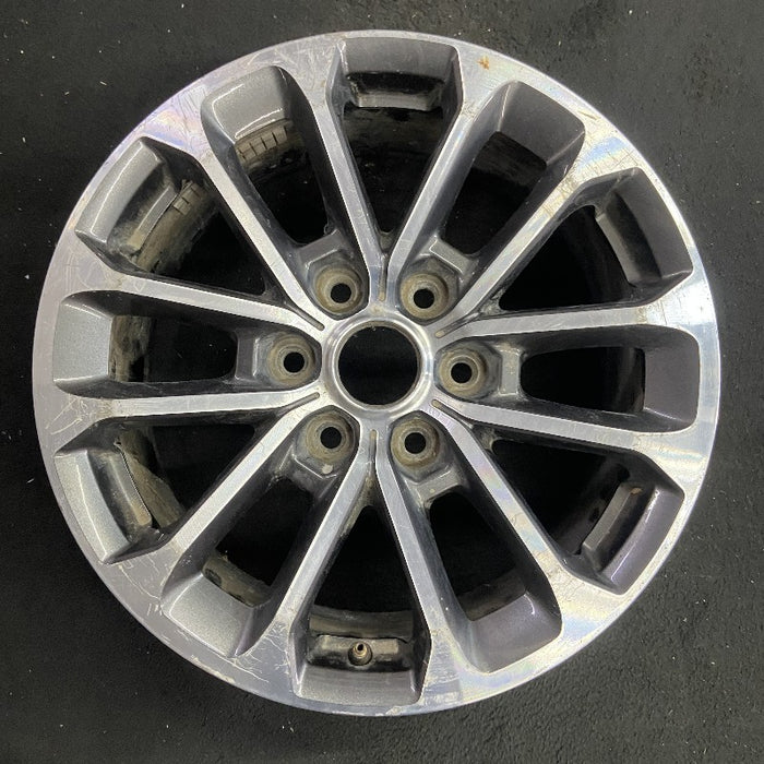 18" FORD F150 PICKUP 18-20 18x7.5 aluminum 12 spoke 6 split spoke machined machined spoke face Original OEM Wheel Rim