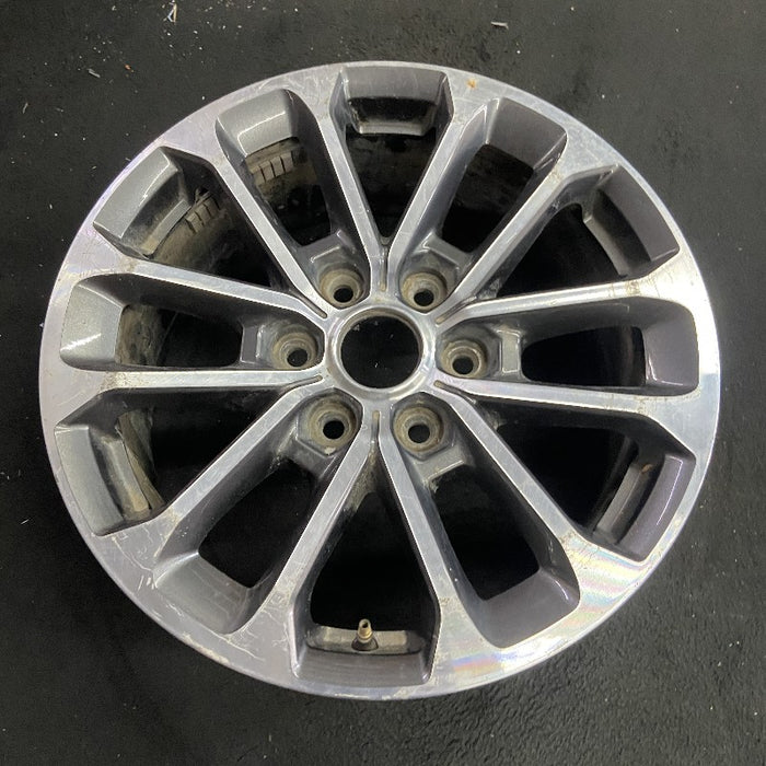 18" FORD F150 PICKUP 18-20 18x7.5 aluminum 12 spoke 6 split spoke machined machined spoke face Original OEM Wheel Rim