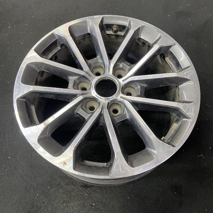 18" FORD F150 PICKUP 18-20 18x7.5 aluminum 12 spoke 6 split spoke machined machined spoke face Original OEM Wheel Rim