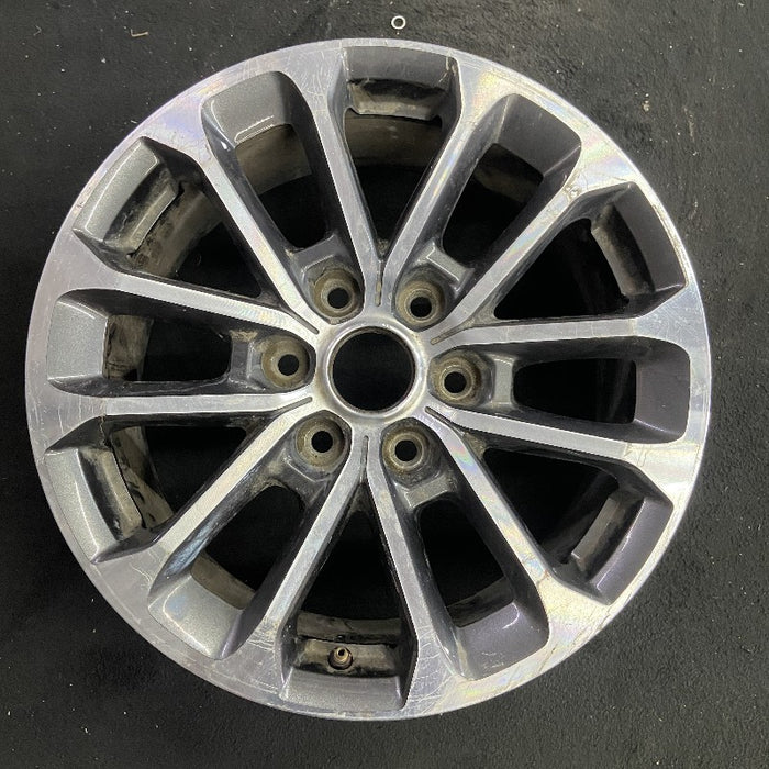 18" FORD F150 PICKUP 18-20 18x7.5 aluminum 12 spoke 6 split spoke machined machined spoke face Original OEM Wheel Rim
