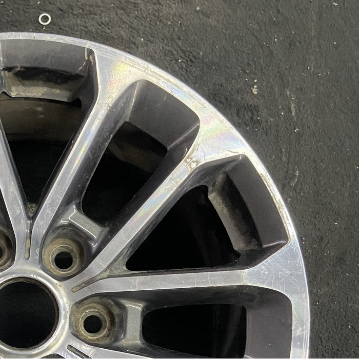 18" FORD F150 PICKUP 18-20 18x7.5 aluminum 12 spoke 6 split spoke machined machined spoke face Original OEM Wheel Rim