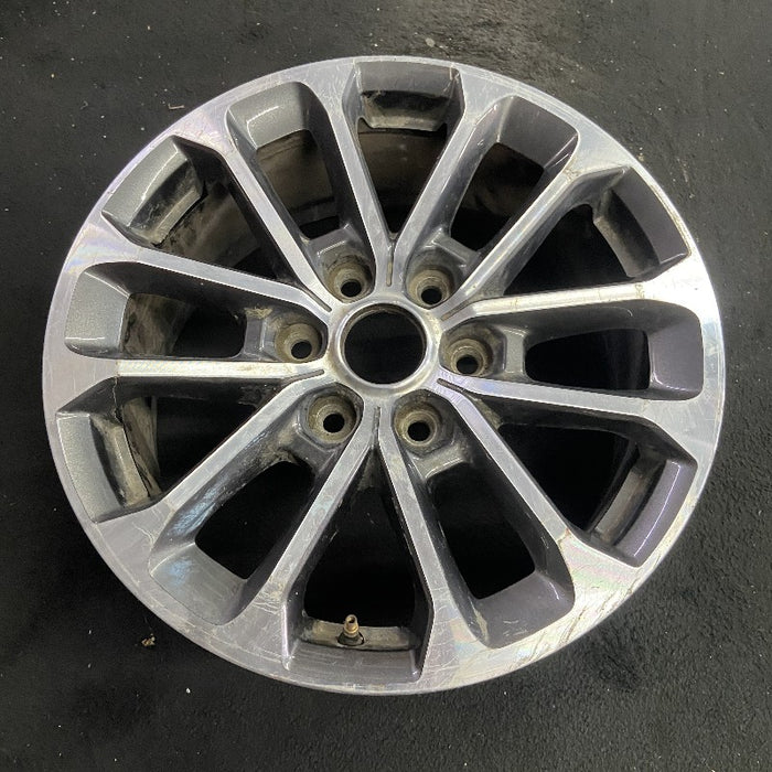 18" FORD F150 PICKUP 18-20 18x7.5 aluminum 12 spoke 6 split spoke machined machined spoke face Original OEM Wheel Rim