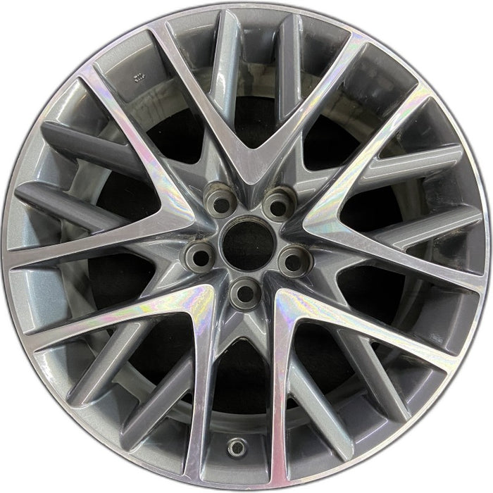 19" LEXUS RC200T 16-17 19x8 alloy 20 spoke 10 split spoke Original OEM Wheel Rim