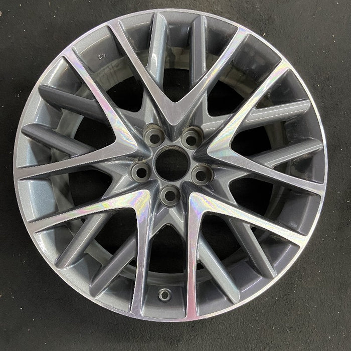 19" LEXUS RC200T 16-17 19x8 alloy 20 spoke 10 split spoke Original OEM Wheel Rim