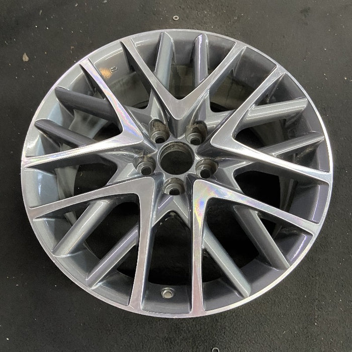 19" LEXUS RC200T 16-17 19x8 alloy 20 spoke 10 split spoke Original OEM Wheel Rim