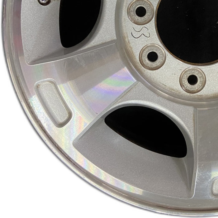 18" FORD F250SD PICKUP 09-10 18x8 SRW TPMS 5 spoke aluminum cast indented spoke ends Original OEM Wheel Rim