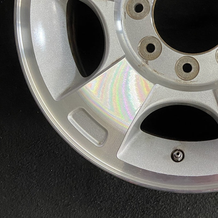 18" FORD F250SD PICKUP 09-10 18x8 SRW TPMS 5 spoke aluminum cast indented spoke ends Original OEM Wheel Rim