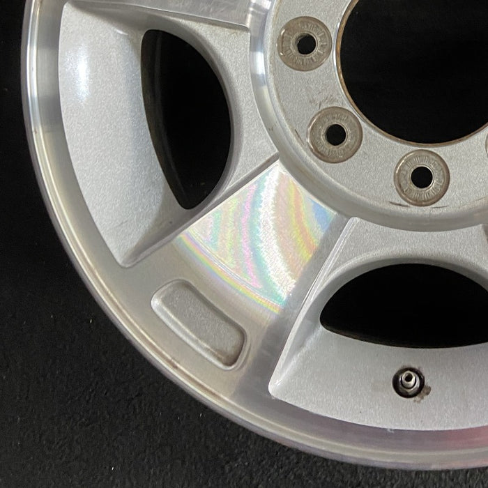 18" FORD F250SD PICKUP 09-10 18x8 SRW TPMS 5 spoke aluminum cast indented spoke ends Original OEM Wheel Rim