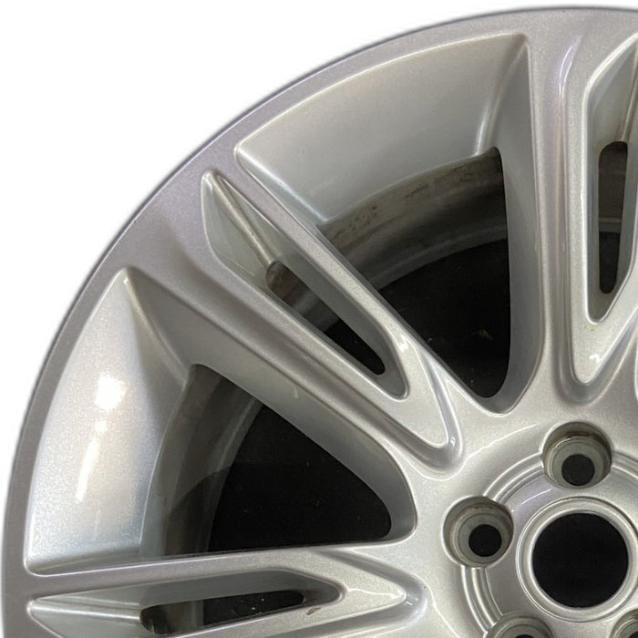 20" VELAR 18-23 20x8.5 alloy 7 spoke split spoke silver Original OEM Wheel Rim