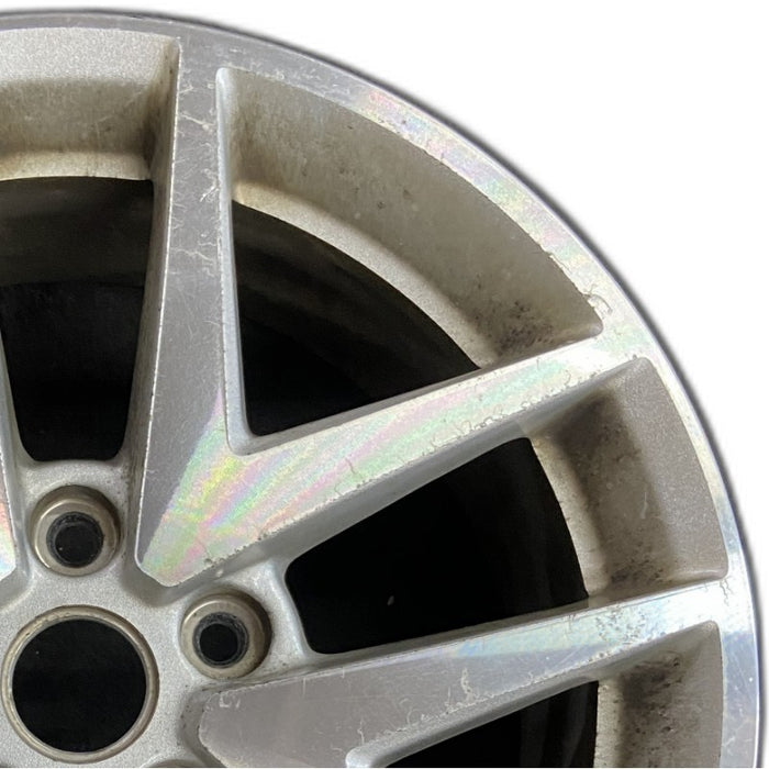17" FUSION 10-12 17x7.5 aluminum 10 spoke 5 double V spoke machined face pockets Original OEM Wheel Rim