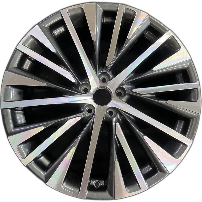 21" LEXUS RX350 23-24 21x8 20 spoke machined black Original OEM Wheel Rim