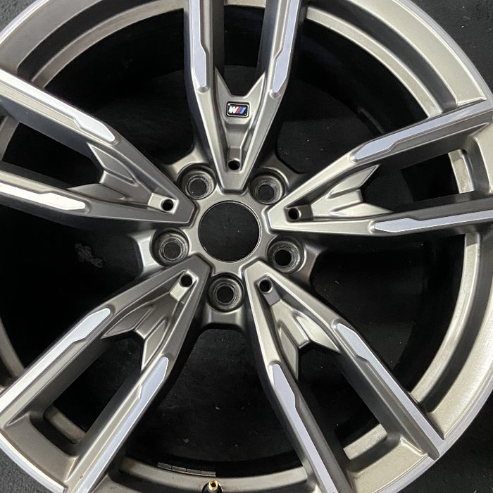 19" BMW 330i 20-22 19x8.5 5 spoke double spoke w/dimple inside spoke Original OEM Wheel Rim