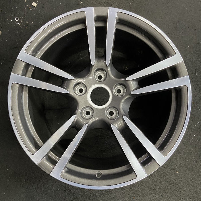 19" PORSCHE 911 11 19x11 rear 5 double spoke Turbo 2 opt I421 Original OEM Wheel Rim