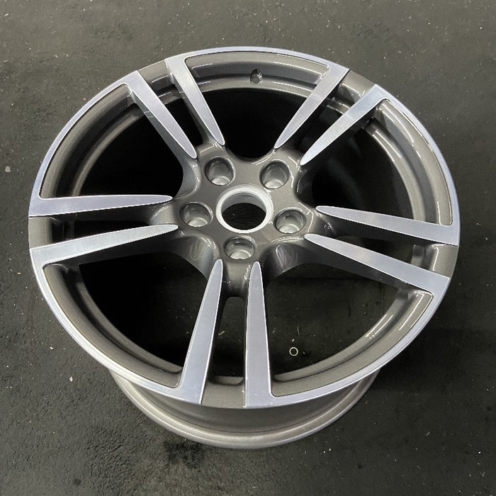 19" PORSCHE 911 11 19x11 rear 5 double spoke Turbo 2 opt I421 Original OEM Wheel Rim