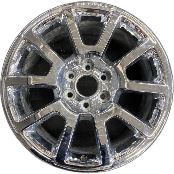 20" SIERRA 1500 PICKUP 16-18 20x9 10 spoke chrome opt RTL Original OEM Wheel Rim