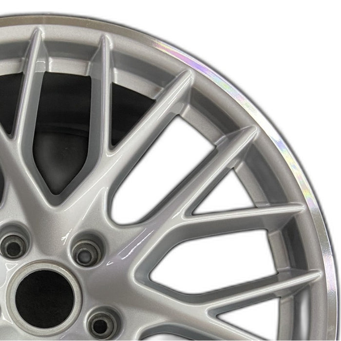 21" PORSCHE PANAMERA 17-23 alloy 21x9.5 10 spoke Y spoke design silver Original OEM Wheel Rim