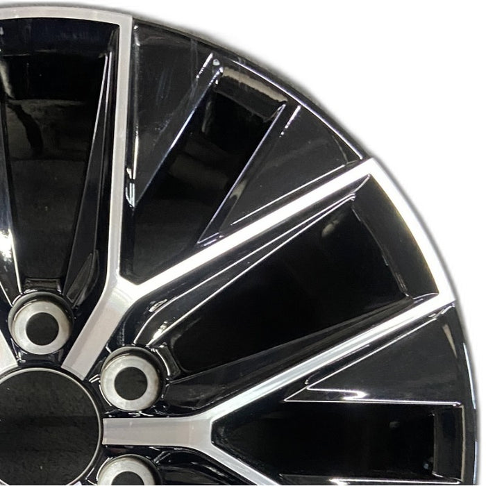 20" LEXUS GX550 24 20x7-1/2 alloy machined  black  Original OEM Wheel Rim